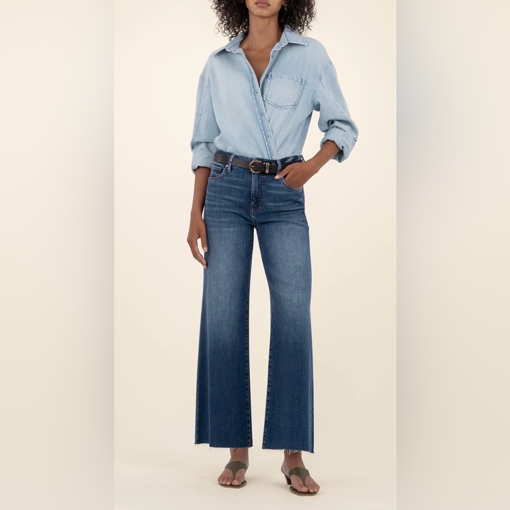 Kut From The Cloth Meg Wide Leg Jeans
